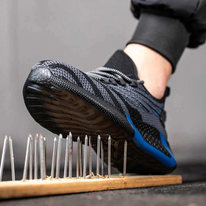 Herren Leichte Sicherheitsstiefel | Atmungsaktiv und Rutschfest 4