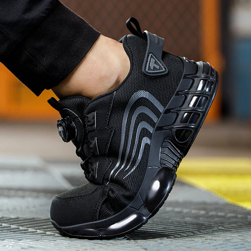 Herren Modische Sicherheitsschuhe S3 | Rutschfest und Atmungsaktiv 5