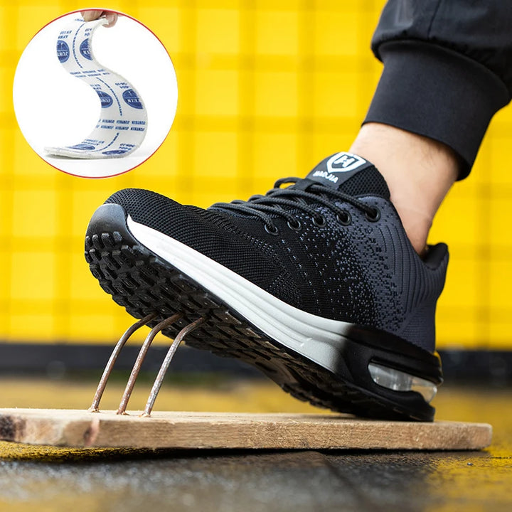 Herren und Damen Robuste Sicherheits-Schuhe | Anti-Punktionsschutz 2