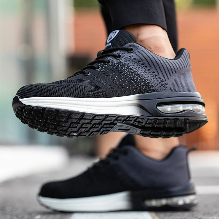 Herren und Damen Robuste Sicherheits-Schuhe | Anti-Punktionsschutz 4