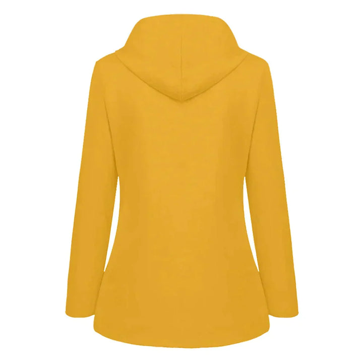 Damen Regenjacke mit Fleecefutter | Kapuze & Langschnitt
