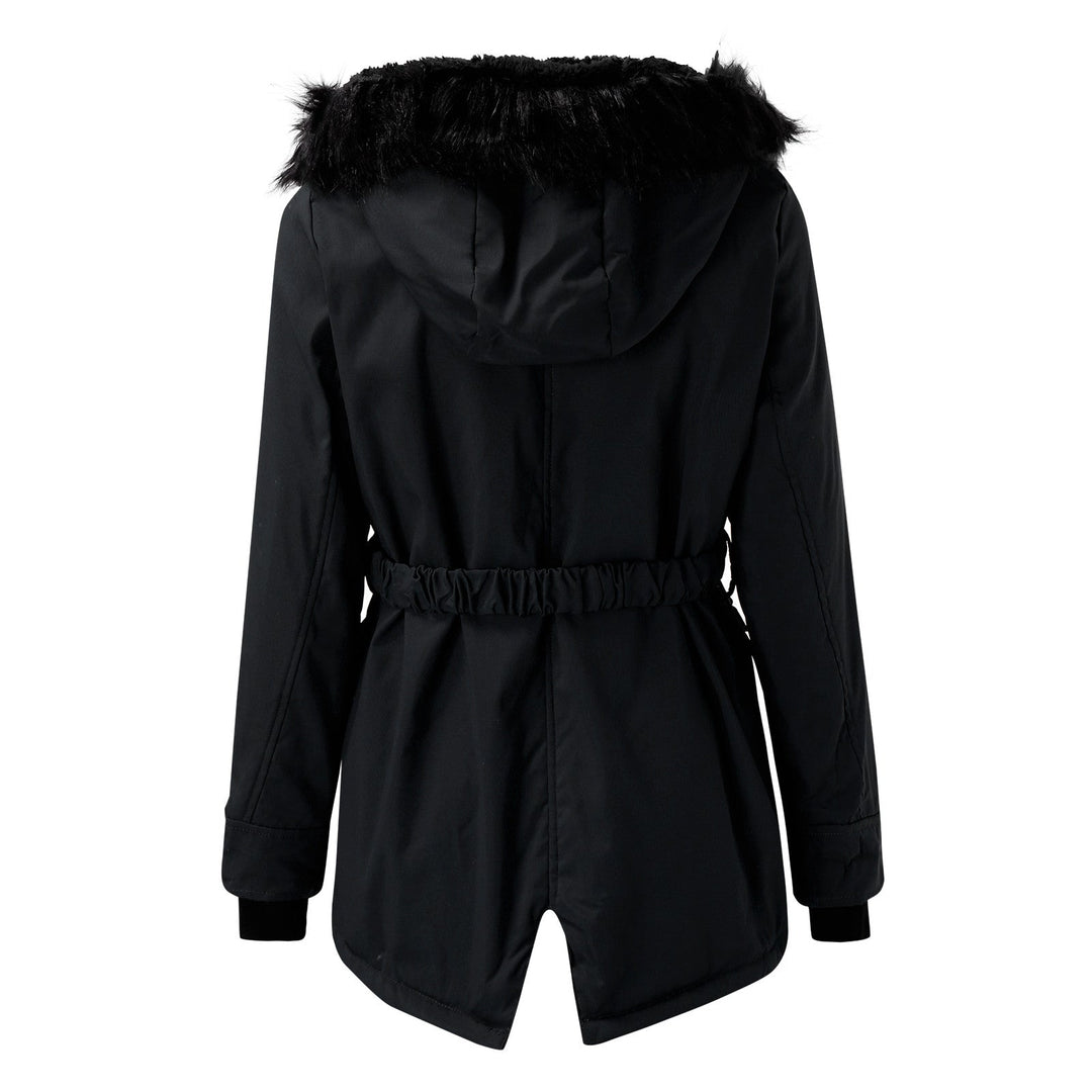 Winterjacke Damen Eleganter Wintermantel | Lang