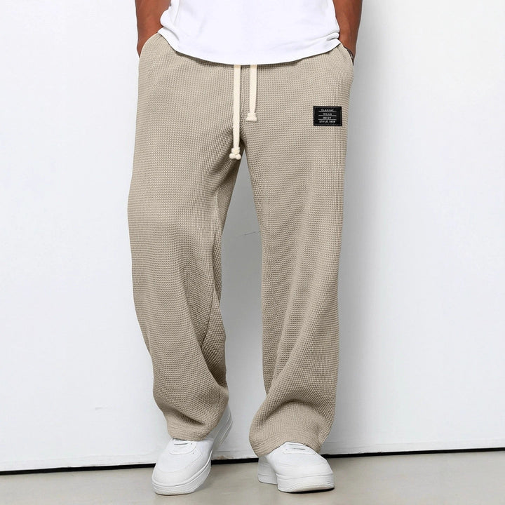 Herrenhose | Loose Fit Waffelstruktur