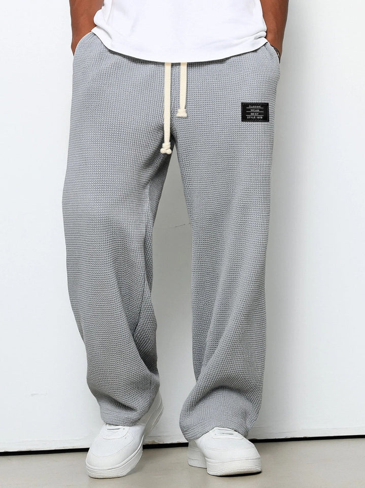 Herrenhose | Loose Fit Waffelstruktur