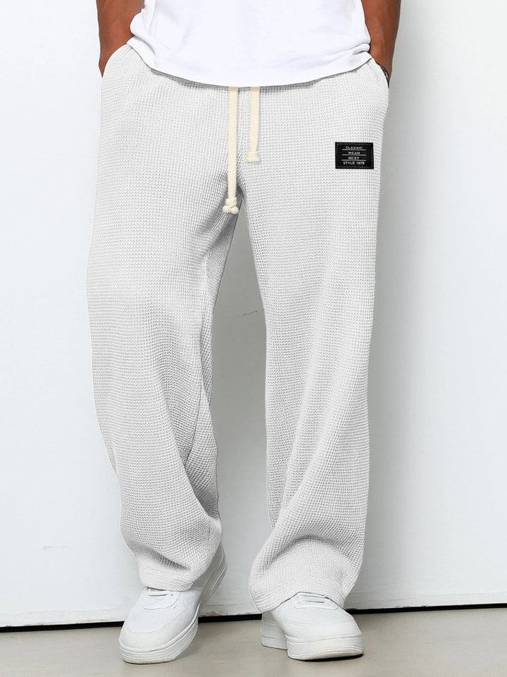 Herrenhose | Loose Fit Waffelstruktur