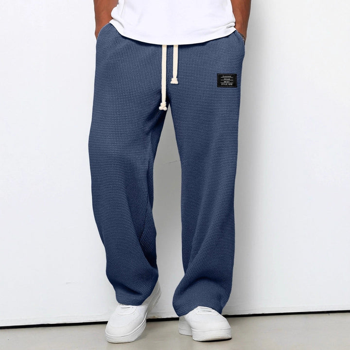 Herrenhose | Loose Fit Waffelstruktur