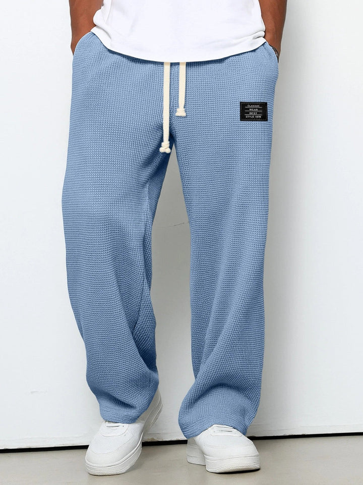 Herrenhose | Loose Fit Waffelstruktur