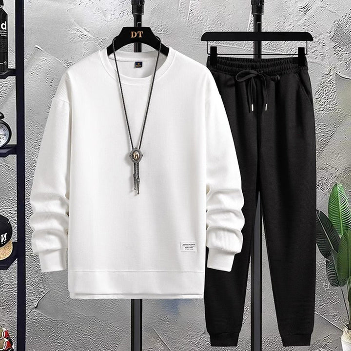Jogginganzug Herren 2 Teilig | Rundhals Sweatshirt und Hose