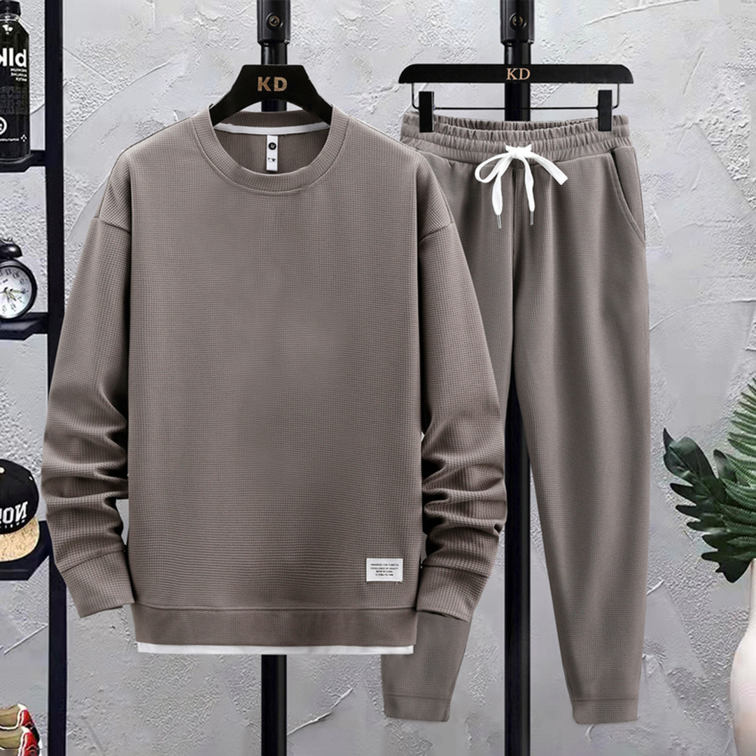 Jogginganzug Herren 2 Teilig | Rundhals Sweatshirt und Hose