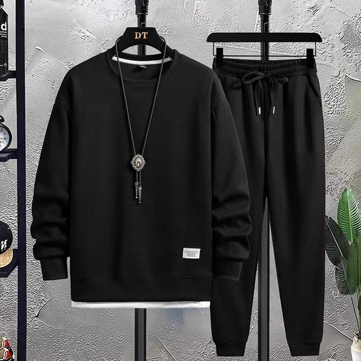 Jogginganzug Herren 2 Teilig | Rundhals Sweatshirt und Hose
