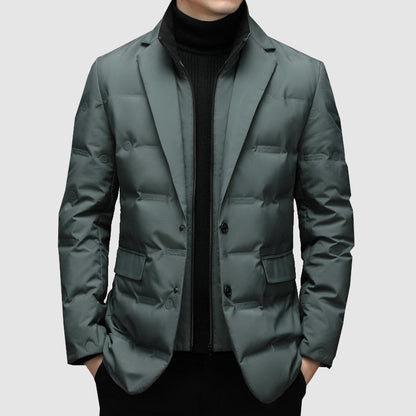 Winterjacke Herren Eleganter Parka | Mit Revers