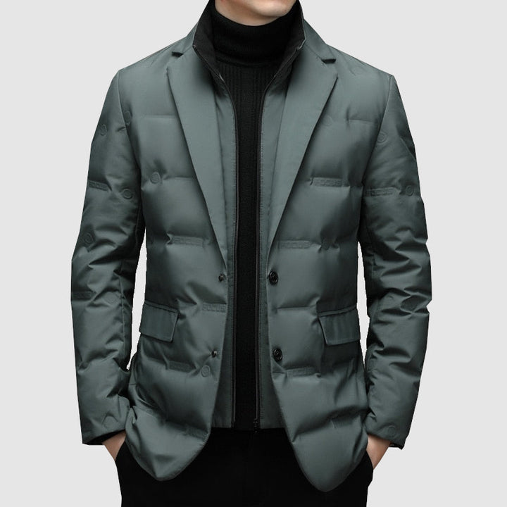 Winterjacke Herren Eleganter Parka | Mit Revers