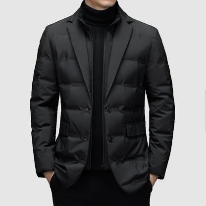 Winterjacke Herren Eleganter Parka | Mit Revers