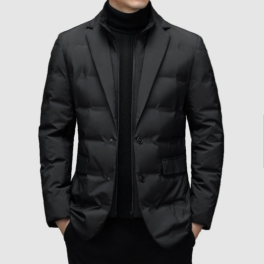 Winterjacke Herren Eleganter Parka | Mit Revers