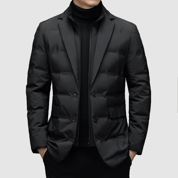 Winterjacke Herren Eleganter Parka | Mit Revers