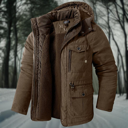 Winterjacke Herren Wasserdichte Jacke | Mit Wärmeschutz