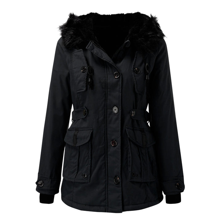 Winterjacke Damen Eleganter Wintermantel | Lang