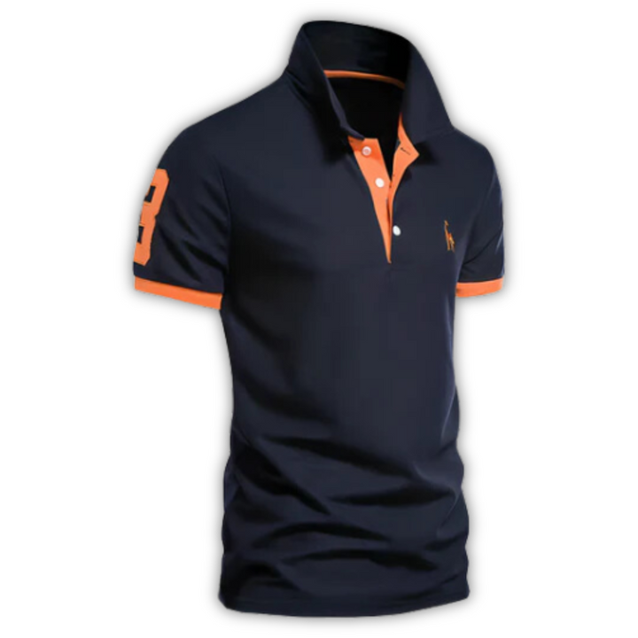 Herren Poloshirt | Kurzarm Kontrast Kragen