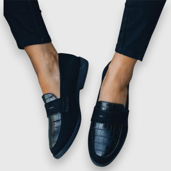 Damen Loafers | Schlupfform mit Riemendetail