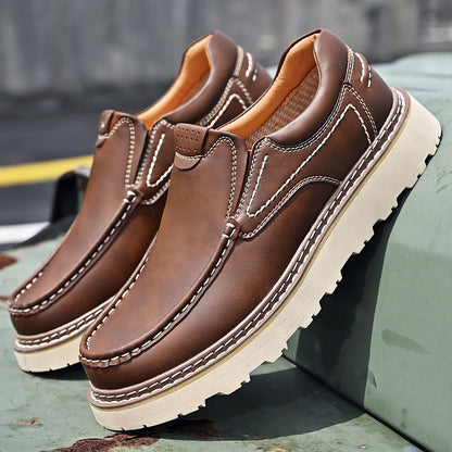 Herren Loafer | Geschlossene Front Ziernähte