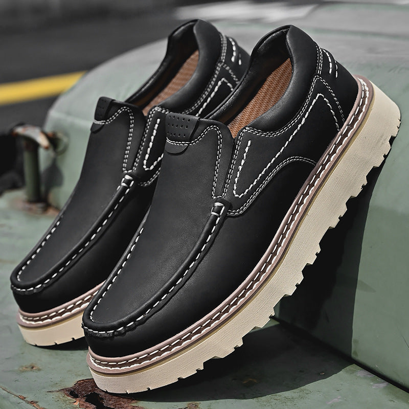 Herren Loafer | Geschlossene Front Ziernähte