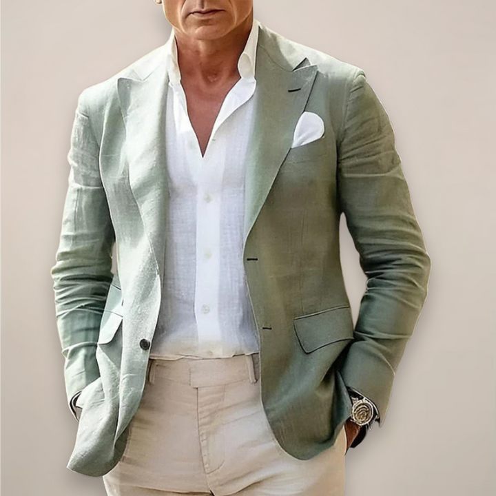 Herren Blazer | Lässig Einreiher Revers