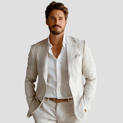 Herren Blazer | Sommer Einreiher Revers