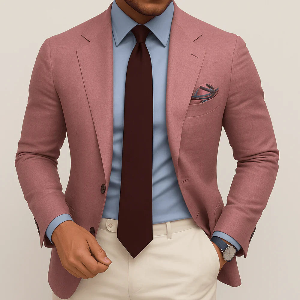 Herren Blazer | Slim Fit Klassisches Revers