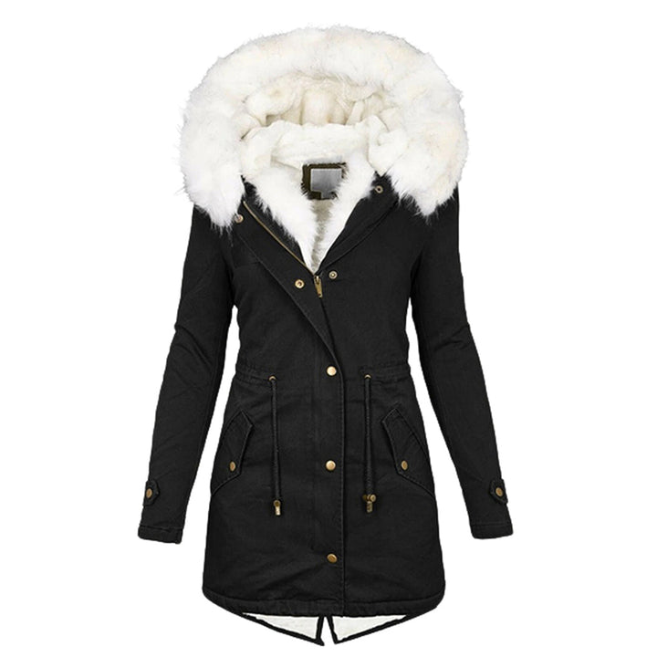 Winterjacke Damen Warmer Wintermantel | Mit Kapuze