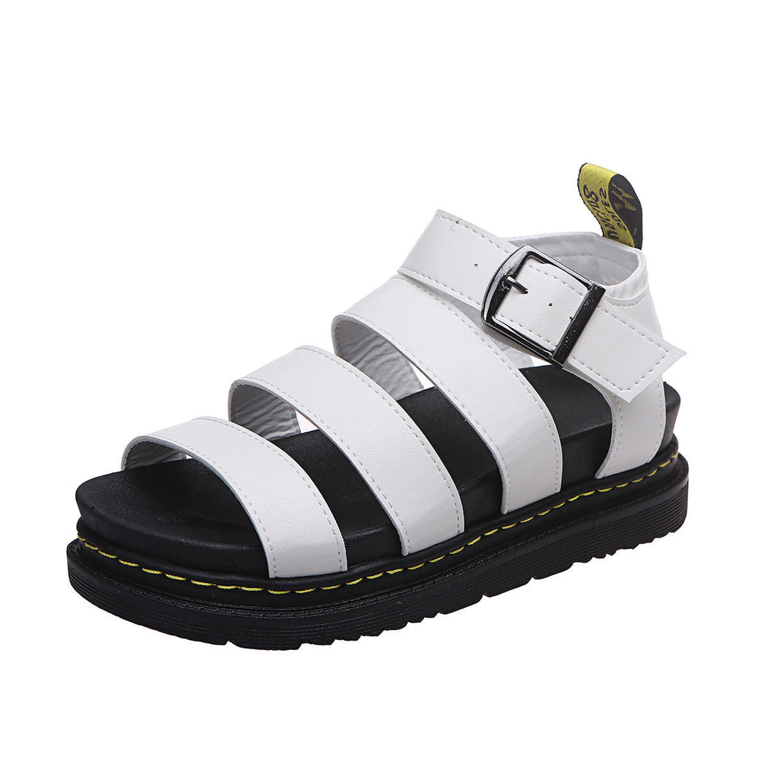 Damen Sandalen | Plateausohle Riemendesign