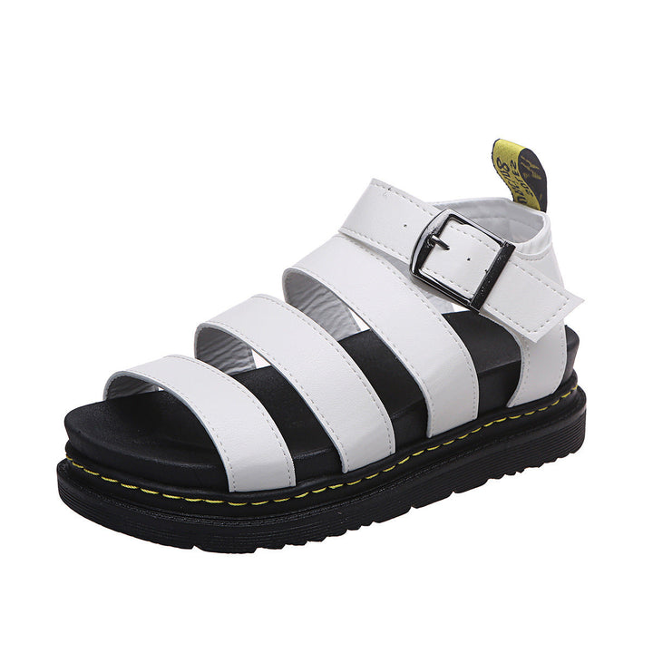 Damen Sandalen | Plateausohle Riemendesign