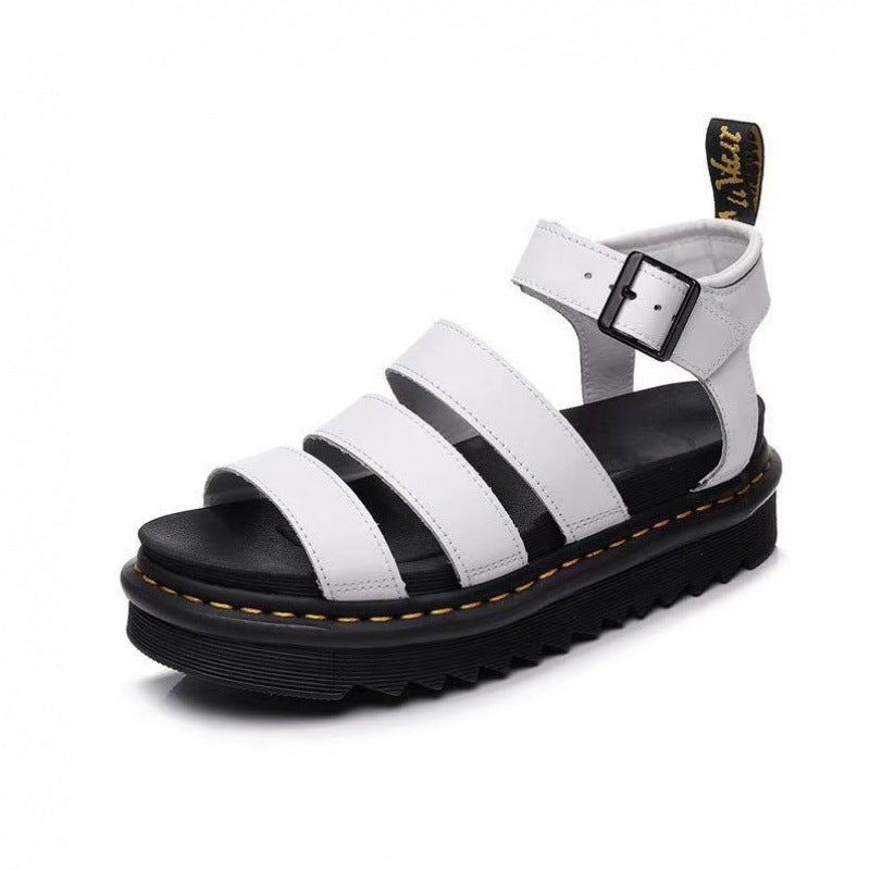 Damen Sandalen | Plateausohle Riemendesign