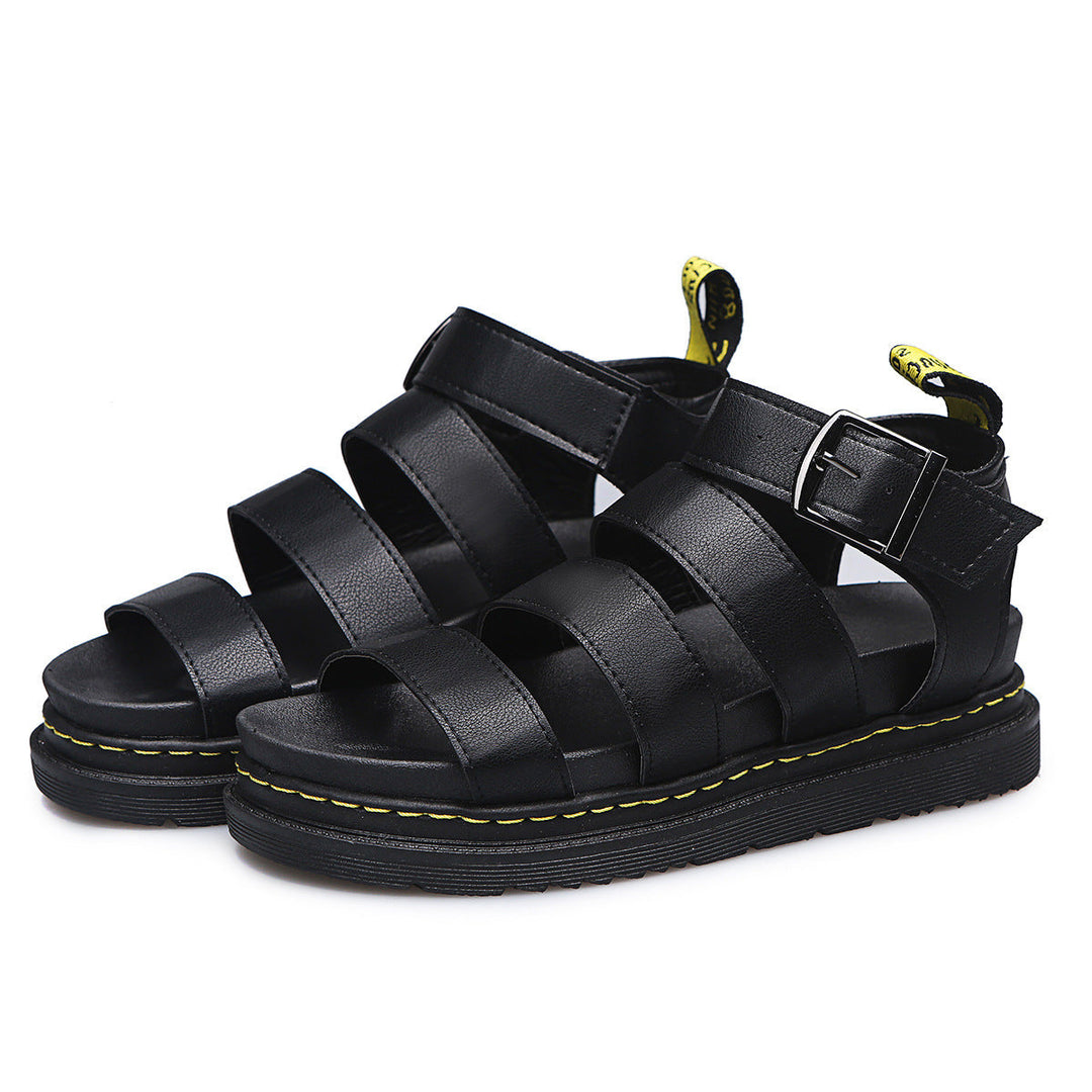 Damen Sandalen | Plateausohle Riemendesign