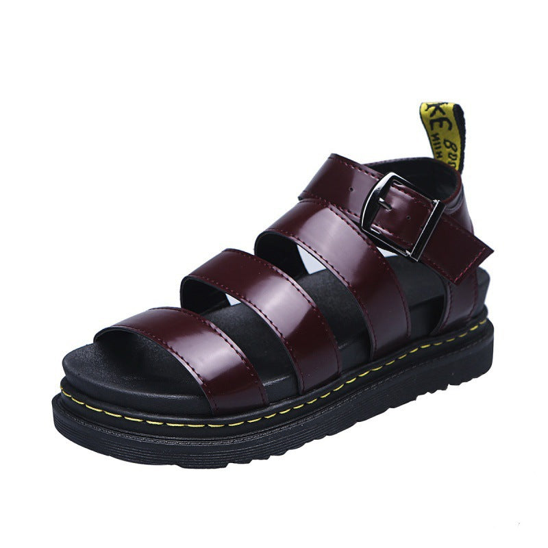 Damen Sandalen | Plateausohle Riemendesign