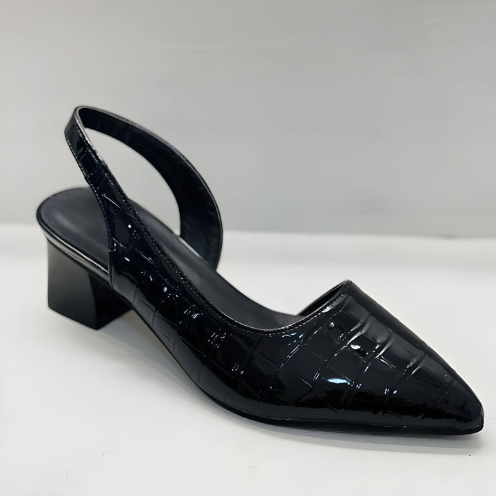 Damen Pumps | Slingback mit Blockabsatz