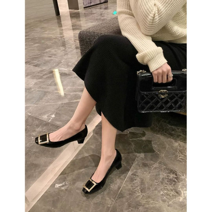 Damen Pumps | Eckige Zehen mit Absatz