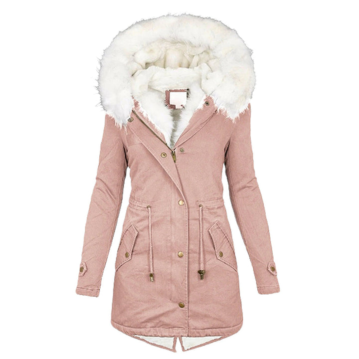 Winterjacke Damen Warmer Wintermantel | Mit Kapuze