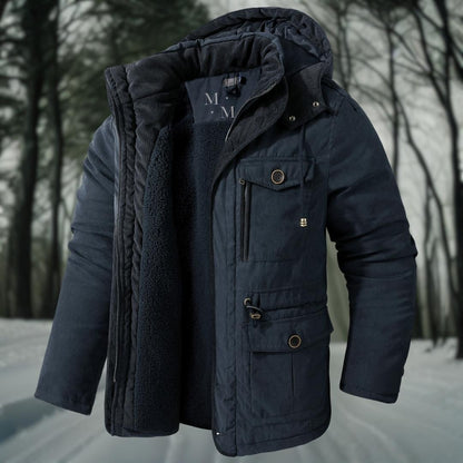 Winterjacke Herren Wasserdichte Jacke | Mit Wärmeschutz