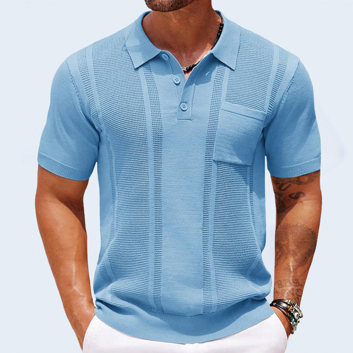 Herren Poloshirt | Kurzarm Sommer Brusttasche