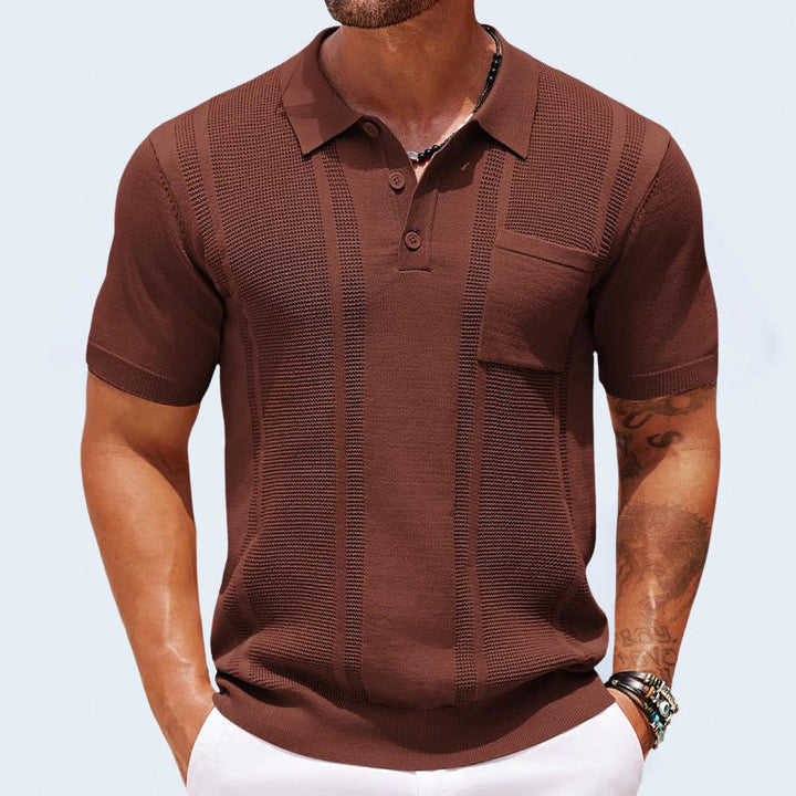 Herren Poloshirt | Kurzarm Sommer Brusttasche