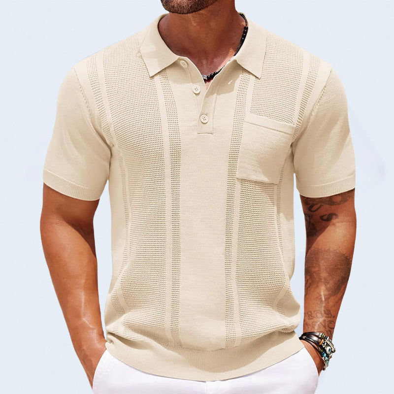Herren Poloshirt | Kurzarm Sommer Brusttasche
