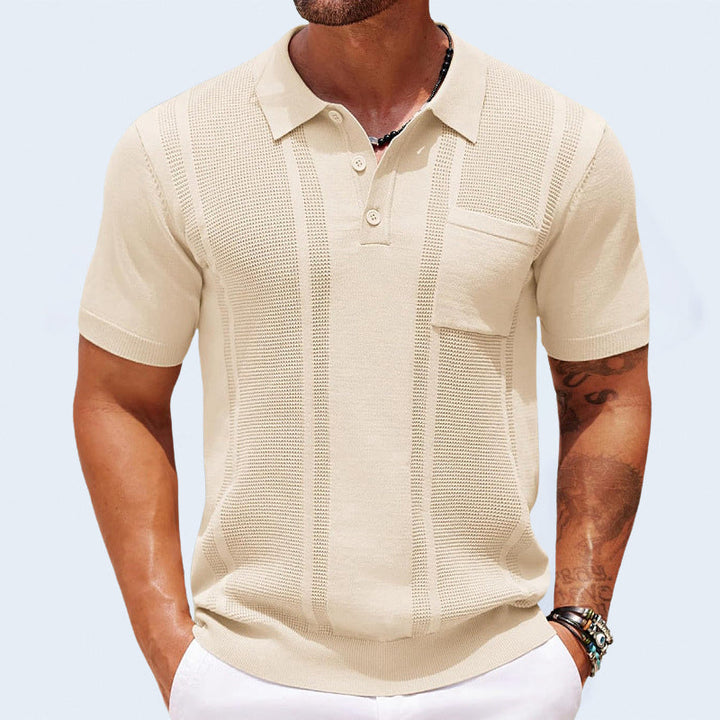 Herren Poloshirt | Kurzarm Sommer Brusttasche