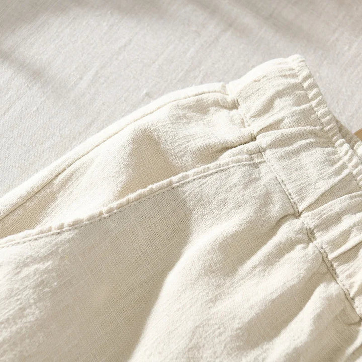 Herrenhose | Elastischer Bund Kordelzug