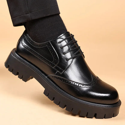 Herrenschuhe | Dekoratives Lochmuster