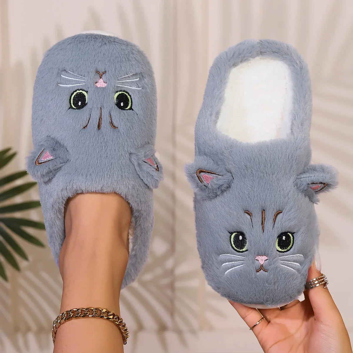 Hausschuhe Damen Katzendesign | Für Gemütliche Tage Zu Hause