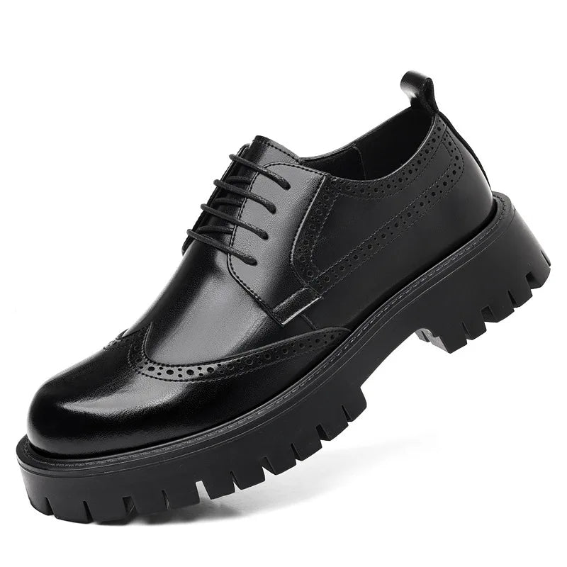 Herrenschuhe | Dekoratives Lochmuster