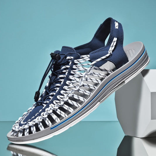 Herrenschuhe | Sommer Flechtdesign