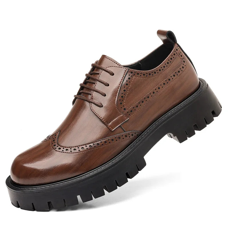Herrenschuhe | Dekoratives Lochmuster