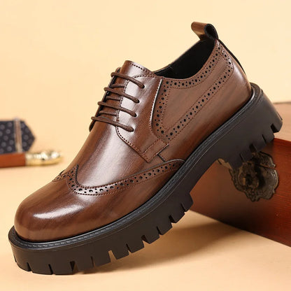 Herrenschuhe | Dekoratives Lochmuster