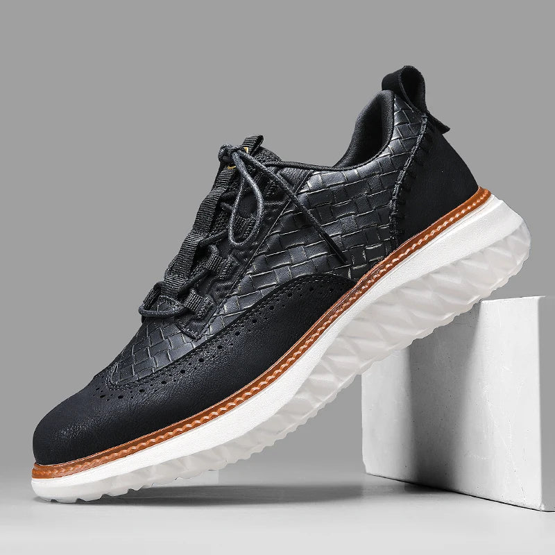 Herren Sneaker | Struktur Design Schnürung